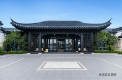 塑制中国花圃式夸姣